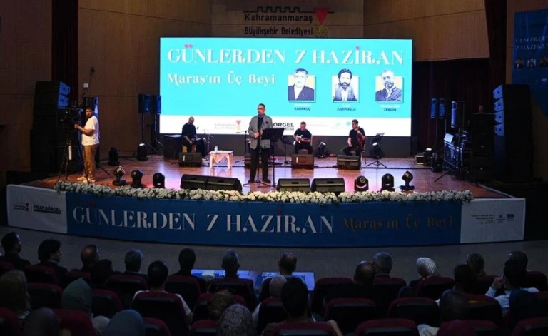 Kahramanmaraş’ta Edebiyatın Üç Ustasına Vefa Gecesi Düzenlendi!
