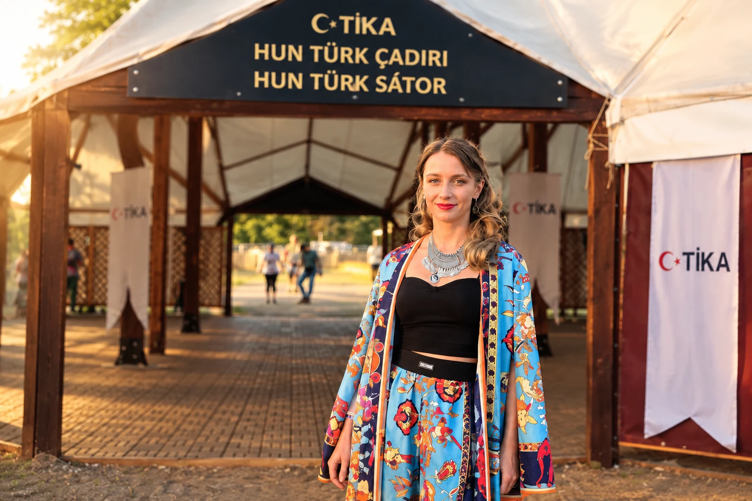 Gagauz Sanatçı Natali Deniz, Hun Türk Kurultayı’nda “Turan Eller Kurultay” Eserini Seslendirdi